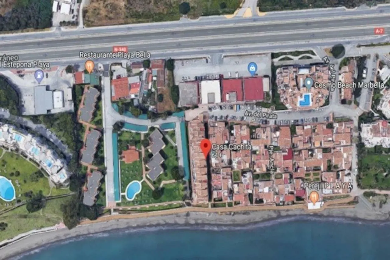 אסטפונה Casa Cachita 2-Confortable Estudio A Pie De Playa דירה